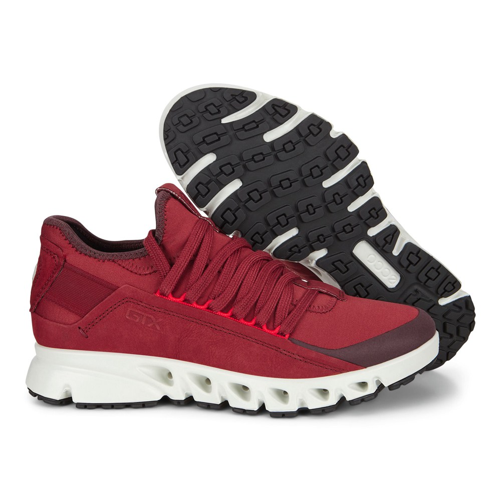 Tenis Outdoor Mujer - ECCO Multi-Vent - Rojos - NGK840321